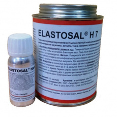 Клей двухкомпонентный elastosal н7 в комплекте с отвердителем