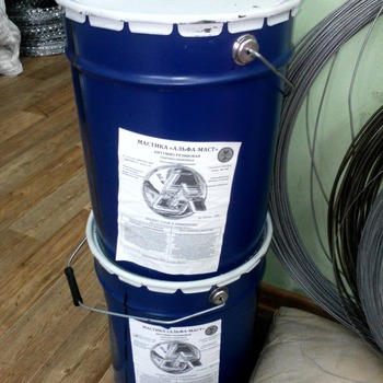 Мастика холодного применения АЛЬФА-МАСТ МБР (битумно-резиновая)