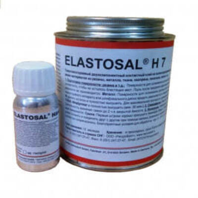 Клей двухкомпонентный Elastosal H7 1 кг (в комплекте с отвердителем)