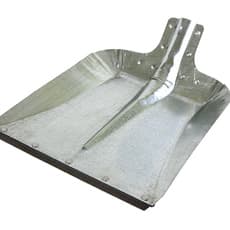 Лопата для снега стальная толщина 1 мм  410*460 мм