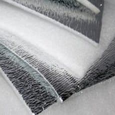 Полотно фольгированное самоклеющейся "Изодом" (самоклейка) 2*3*4*5*8 мм.