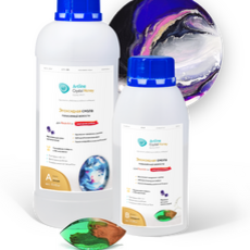 Эпоксидная смола для рисования повышенной вязкости Artline Honey epoxy (2-компонентная)