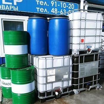 Ёмкость пластикова кубовая в металлической обрешетке (Еврокуб) 1000 л б/у