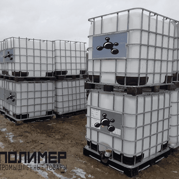 Ёмкость пластикова кубовая в металлической обрешетке (Еврокуб) 1000 л б/у