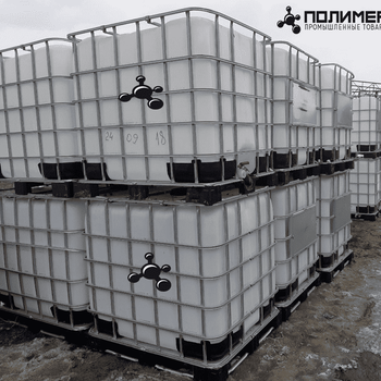 Ёмкость пластикова кубовая в металлической обрешетке (Еврокуб) 1000 л б/у