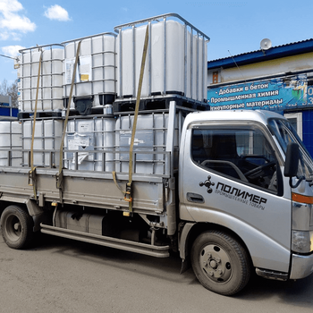 Ёмкость пластикова кубовая в металлической обрешетке (Еврокуб) 1000 л б/у