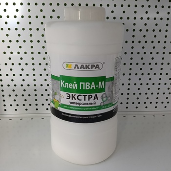 Клей ПВА-М Лакра универсальный Экстра