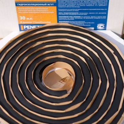 Пенебар гидроизоляционный жгут